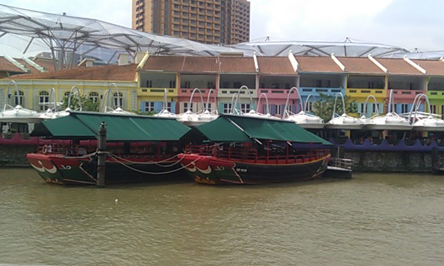 Clarke Quay, Singapore River